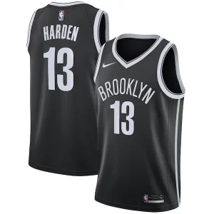 Fácil de llevar Ideal Moderno James Harden Brooklyn Nets Nike 2020/21 Swingman Jersey Black Icon Edition  para la gran final