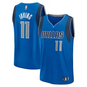 Atractivo Robusto Duradero Kyrie Irving Dallas Mavericks Fast Break Replica Player Jersey Icon Edition Blue  para la gran final