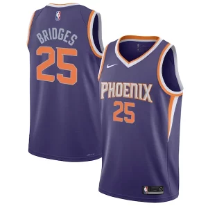 Hermoso Práctico Atractivo Mikal Bridges Phoenix Suns Nike Youth Swingman Jersey Icon Edition Purple/White  para la gran final