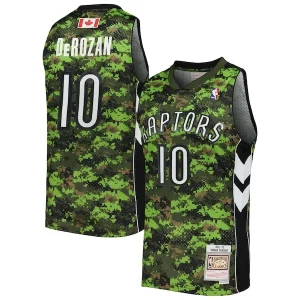 Robusto Encantador Comodo DeMar DeRozan Toronto Raptors 2011/12 Hardwood Classics Swingman Jersey Camo  para la gran final