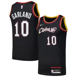 Versátil Ideal Darius Garland Cleveland Cavaliers Nike Swingman Player Jersey City Edition Black  para la gran final