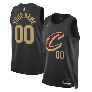 Bonito Cleveland Cavaliers Jordan Brand Unisex 2022/23 Swingman Custom Jersey Statement Edition Black  para la gran final