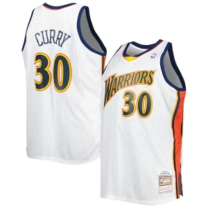 Práctico Genial Estupendo Stephen Curry Golden State Warriors Big & Tall Hardwood Classics 2008/09 Swingman Jersey White  para la gran final