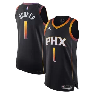 Comodo Delicioso Práctico Devin Booker Phoenix Suns Jordan Brand Authentic Player Jersey Statement Edition Black  para la gran final