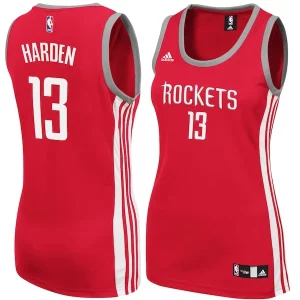Magnífico James Harden Houston Rockets adidas Women's Replica Jersey Red  para la gran final