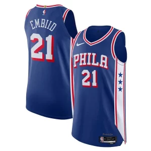 Bonito Encantador Cool Joel Embiid Philadelphia 76ers Nike Authentic Jersey Association Edition Royal  para la gran final