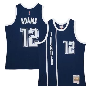 Robusto Steven Adams Oklahoma City Thunder Hardwood Classics Swingman Jersey Navy  para la gran final