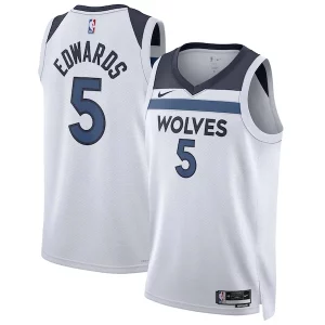 Maravilloso Anthony Edwards Minnesota Timberwolves Nike Unisex Swingman Jersey Association Edition White  para la gran final