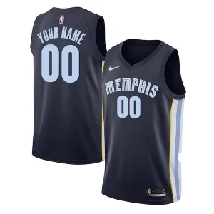 Hermoso Cool Memphis Grizzlies Nike Swingman Custom Jersey Navy Icon Edition  para la gran final