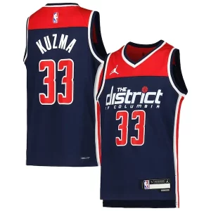 Cool Único Kyle Kuzma Washington Wizards Jordan Brand Youth Swingman Jersey Statement Edition Navy  para la gran final