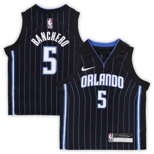 Moderno Perfecto Paolo Banchero Orlando Magic Nike Toddler Swingman Player Jersey Icon Edition Black  para la gran final