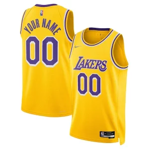 Ideal Elegante Robusto Los Angeles Lakers Nike 2021/22 Diamond Swingman Custom Jersey Icon Edition Gold  para la gran final