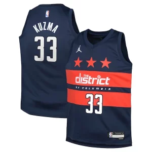Original Kyle Kuzma Washington Wizards Jordan Brand Youth Swingman Jersey Statement Edition Navy  para la gran final