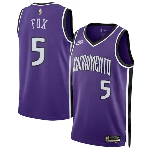 Estupendo Increíble De'Aaron Fox Sacramento Kings Nike Unisex 2024/25 Swingman Jersey Purple Classic Edition  para la gran final