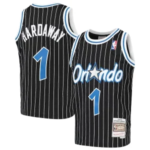 Exquisito Delicioso Perfecto Penny Hardaway Orlando Magic Youth Hardwood Classics Swingman Throwback Jersey Black  para la gran final