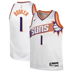 Ideal Original Devin Booker Phoenix Suns Nike Youth Swingman Jersey Association Edition White  para la gran final