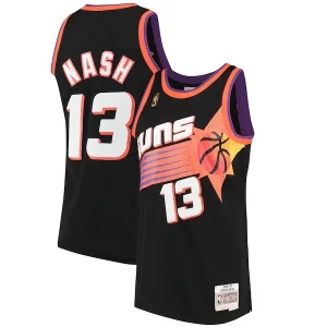 Genial Steve Nash Phoenix Suns 1996/97 Hardwood Classics Swingman Jersey Black  para la gran final