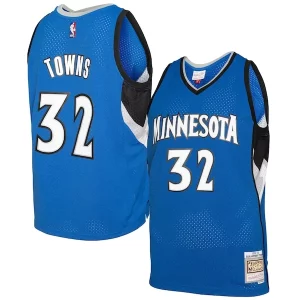 Estupendo Comodo Bonito Karl Anthony Towns Minnesota Timberwolves 2015/16 Swingman Jersey Blue  para la gran final