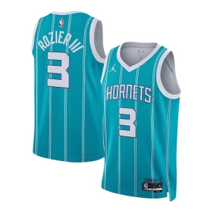 Chulo Encantador Práctico Terry Rozier Charlotte Hornets Jordan Brand Unisex Swingman Jersey Association Edition Teal  para la gran final