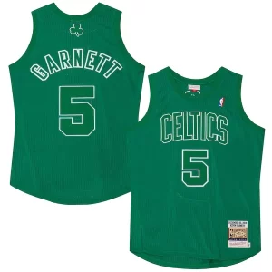 Robusto Kevin Garnett Boston Celtics 2012 Authentic Player Jersey Kelly Green  para la gran final