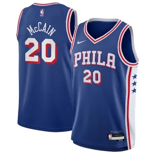 Estupendo Delicioso Jared McCain Philadelphia 76ers Nike Youth Swingman Jersey Icon Edition Royal  para la gran final