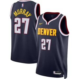 Hermoso Estupendo Delicioso Jamal Murray Denver Nuggets Nike Unisex Swingman Jersey Icon Edition Navy  para la gran final