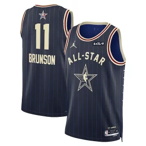 Robusto Exquisito Cool Jalen Brunson Jordan Brand Unisex 2024 NBA All Star Game Swingman Jersey Navy  para la gran final