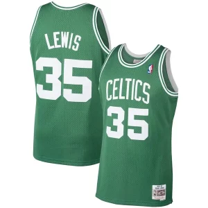 Estupendo Lujoso Genial Reggie Lewis Boston Celtics 1987/88 Hardwood Classics Swingman Jersey Kelly Green  para la gran final