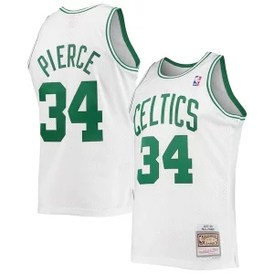 Único Exquisito Moderno Paul Pierce Boston Celtics Hardwood Classics Swingman Jersey White/Kelly Green  para la gran final