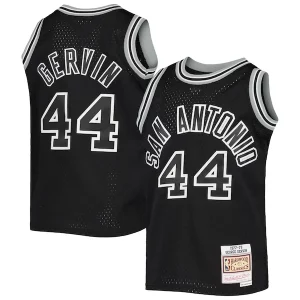 Bonito George Gervin San Antonio Spurs Youth 1978/79 Hardwood Classics Swingman Jersey Black  para la gran final