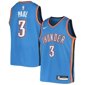 Moderno Bonito Chris Paul Oklahoma City Thunder Nike Youth Team Swingman Jersey Blue  para la gran final