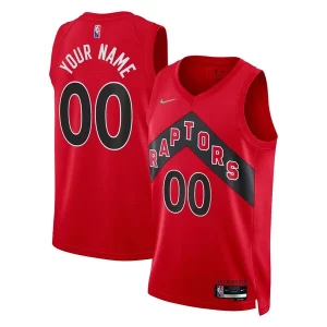 Magnífico Exquisito Moderno Toronto Raptors Nike 2021/22 Diamond Swingman Custom Jersey Icon Edition Red  para la gran final