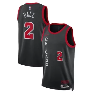 Increíble Estupendo Lonzo Ball Chicago Bulls Nike Unisex 2023/24 Swingman Jersey Black City Edition  para la gran final