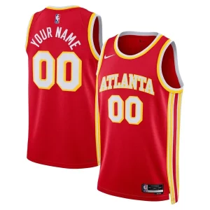 Sofisticado Magnífico Genial Atlanta Hawks Nike Unisex Swingman Custom Jersey Red Icon Edition  para la gran final