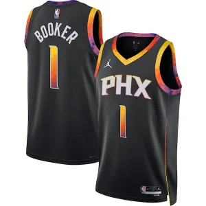 Fácil de llevar Perfecto Clásico Devin Booker Phoenix Suns Jordan Brand Unisex Swingman Jersey Statement Edition Black  para la gran final