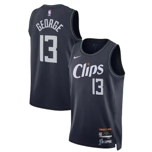 Hermoso Fácil de llevar Versátil Paul George LA Clippers Nike Unisex 2023/24 Swingman Jersey Navy City Edition  para la gran final