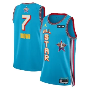 Resistente Bonito Cool Jaylen Brown Nike Unisex 2025 NBA All Star Game Swingman Player Jersey Light Blue  para la gran final