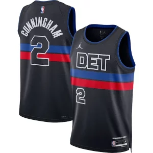 Versátil Duradero Cade Cunningham Detroit Pistons Jordan Brand Unisex Swingman Jersey Statement Edition Black  para la gran final