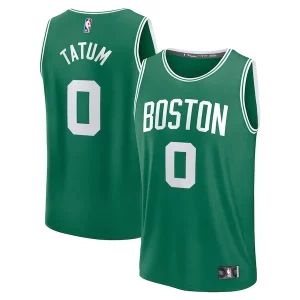 Moderno Jayson Tatum Boston Celtics Youth Fast Break Replica Player Jersey Icon Edition Kelly Green  para la gran final
