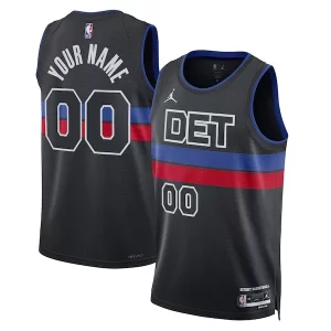 Chulo Fácil de llevar Detroit Pistons Jordan Brand Unisex 2022/23 Swingman Custom Jersey Statement Edition Blue  para la gran final