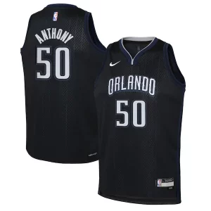 Original Fácil de llevar Cole Anthony Orlando Magic Nike Youth 2022/23 Swingman Jersey City Edition Black  para la gran final