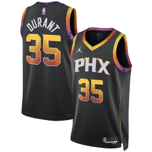 Cool Kevin Durant Phoenix Suns Jordan Brand Unisex Swingman Jersey Statement Edition Black  para la gran final