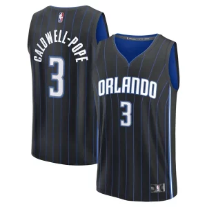 Perfecto Kentavious Caldwell Pope Orlando Magic Youth Fast Break Replica Player Jersey Icon Edition Black  para la gran final