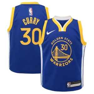 Original Práctico Bonito Stephen Curry Golden State Warriors Nike Toddler Swingman Player Jersey Icon Edition Royal  para la gran final