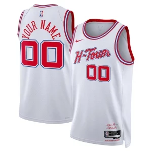 Perfecto Moderno Comodo Houston Rockets Nike Unisex 2023/24 Custom Swingman Jersey White City Edition  para la gran final