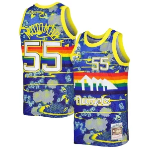 Increíble Moderno Dikembe Mutombo Denver Nuggets Hardwood Classics Lunar New Year Swingman Jersey Blue  para la gran final