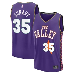 Bonito Lujoso Increíble Kevin Durant Phoenix Suns Youth 2024/25 Fast Break Player Jersey City Edition Purple  para la gran final