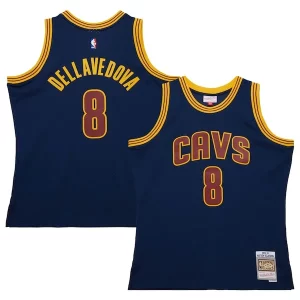 Clásico Increíble Matthew Dellavedova Cleveland Cavaliers 2015/16 Hardwood Classics Swingman Jersey Navy  para la gran final
