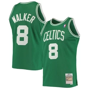 Original Antoine Walker Boston Celtics 2001/02 Hardwood Classics Swingman Jersey Kelly Green  para la gran final