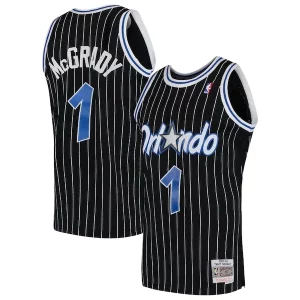 Chulo Tracy McGrady Orlando Magic Hardwood Classics Swingman Jersey Black/Blue  para la gran final